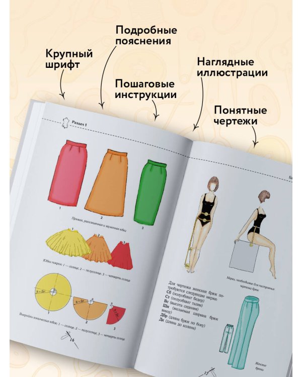 Дополнительное изображение книги «Моделирование сложных фасонов. Полное руководство по созданию любых дизайнов женской одежды»
