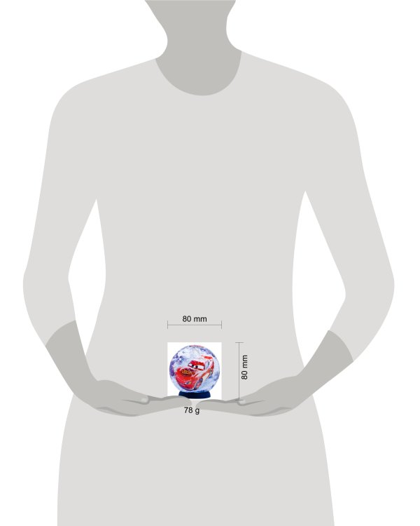 Пазл-шар Тачки, 60 деталей