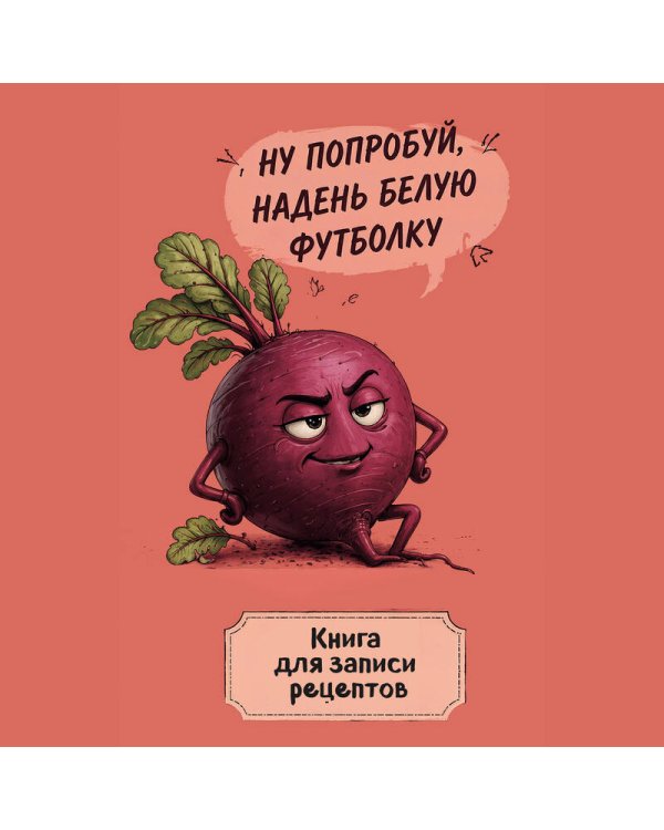 Дополнительное изображение книги «Книга для записи рецептов. Ехидная свекла»