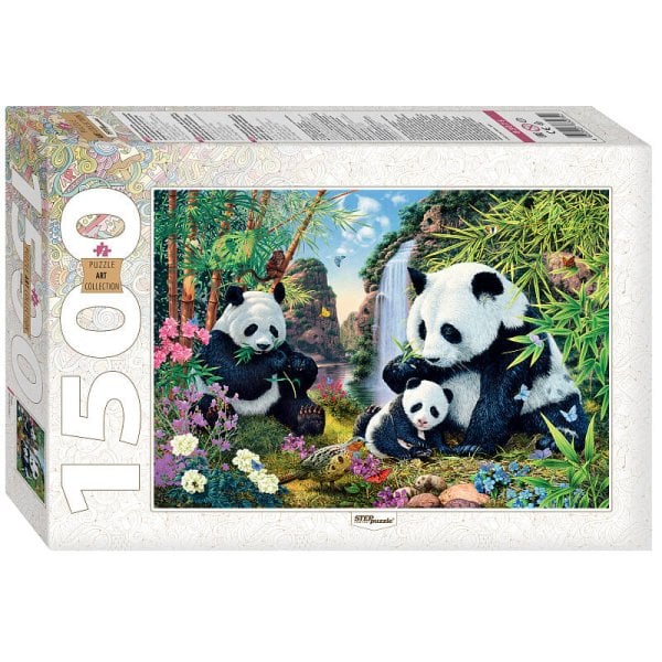 Мозаика "puzzle" 1500 "Панды"