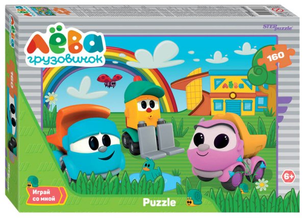 160 (STEPpazzle) Мозаика "puzzle" 160 "Грузовичок Лёва" (ООО "Первый проект")