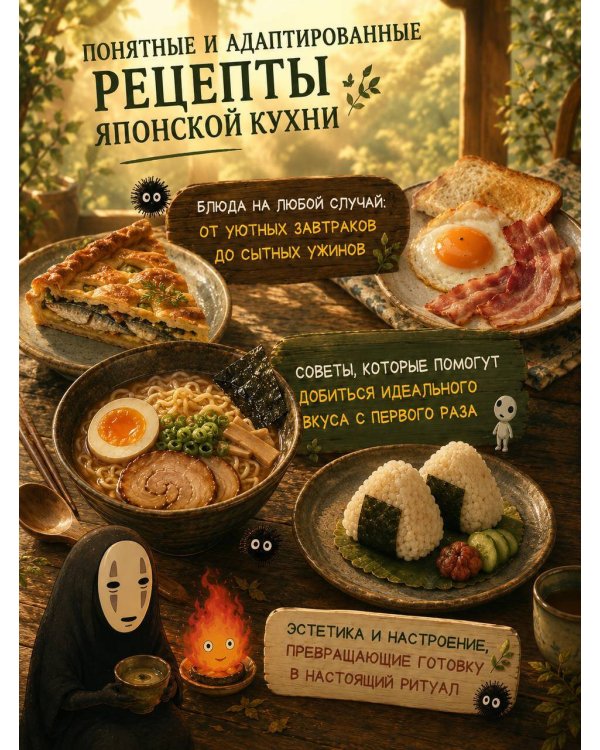 Кулинарная книга студии Ghibli