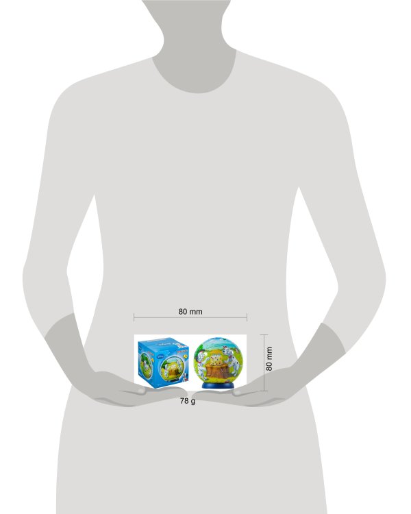 Пазл-шар 101 далматинец, 60 деталей