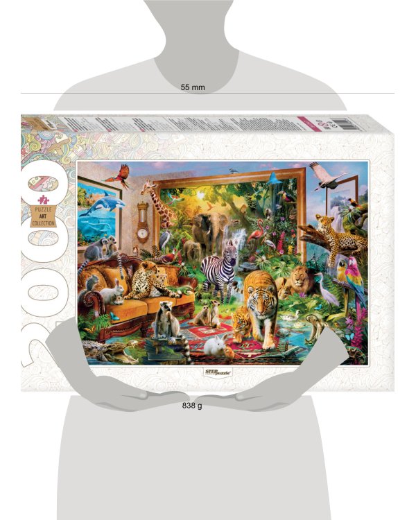 Мозаика "puzzle" 2000 "Ожившая сказка"