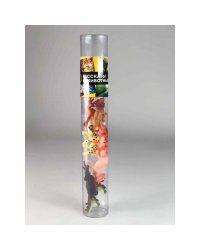 Игрушка пластизоль Играем Вместе дикие животные 6см 8ассорти, туба высокая (русс. уп.) в кор.6*24шт