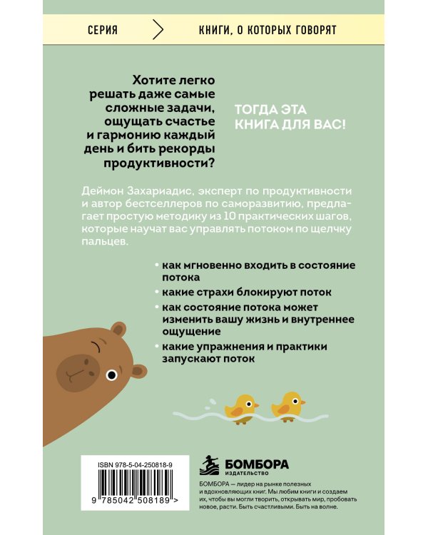 Дополнительное изображение книги «Войди в поток нормально! Как поймать состояние, в котором всё получается без напряжения»