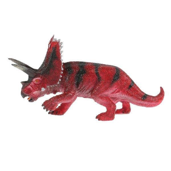 Игрушка пластизоль Играем Вместе динозавр Бол.Трицераптор 26*8.5*13.5см, хэнтэг, в пак. в кор.2*36шт