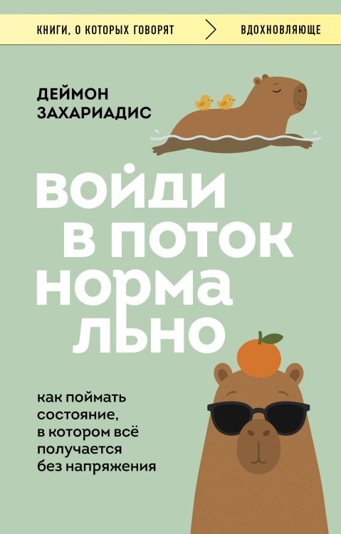 Обложка книги «Войди в поток нормально! Как поймать состояние, в котором всё получается без напряжения» — Захариадис Деймон, ISBN 9785042508189