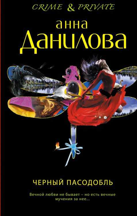 Обложка книги «Черный пасодобль» — Данилова Анна Васильевна, ISBN 9785699604517