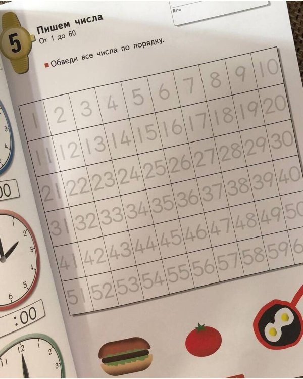 Учимся определять время. Минуты