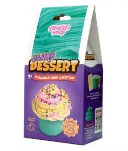 Игрушка ТМ "Slime" Слайм ДЕСЕРТ мини, Мятный капкейк, 155 г