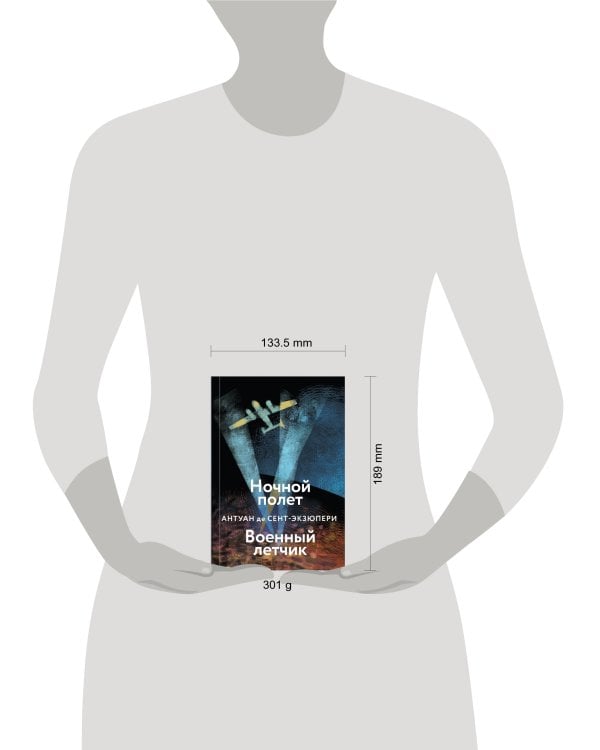 Ночной полет. Военный летчик