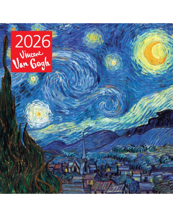 Винсент Ван Гог. Звездная ночь. Календарь настенный на 2026 год (300х300)