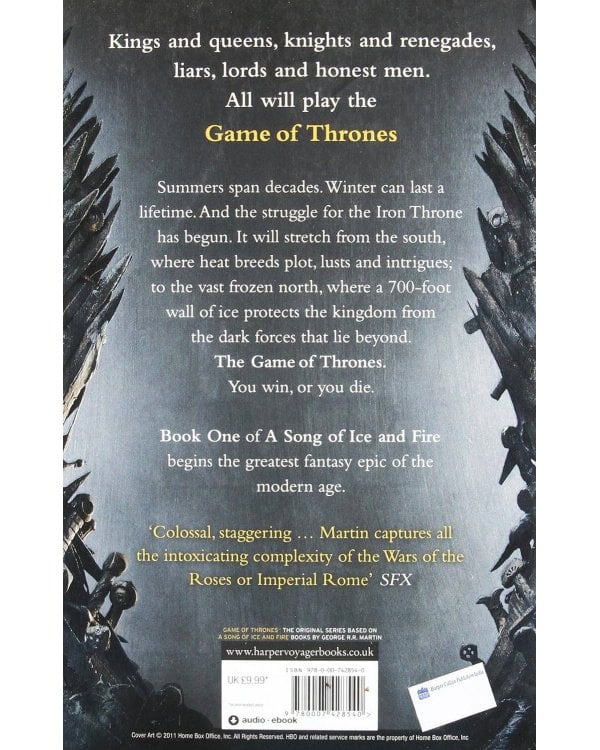 Дополнительное изображение книги «A game of thrones (George R.R. Martin) Игра престолов (Джордж Р. Р Мартин) /Книги на английском языке»