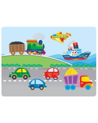 Многоразовые водные раскраски. Выпуск 16 (Едем, плывем, летим)