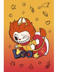 The Monsters. Астрологический блокнот Лев (Лабубу)