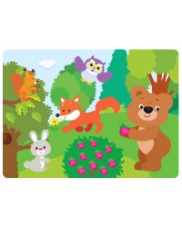 Многоразовые водные раскраски. Выпуск 18 (Кто в лесу живет)