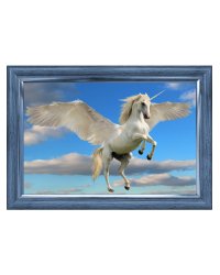 Алмаз.моз.квадратная17x22 (класс.)с подр.,с полн.зап. (23 цв.)Парящий в небе единорог (Арт. F1-009)