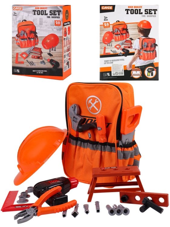 Коробка, блистер (Рыжий Кот) Набор инструментов "Супер мастер" (24 пред.) в кор. (24х10,5х31) (арт. Y22834055)