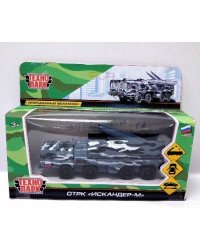 ТМ ТЕХНОПАРК. МАШИНА МЕТАЛЛ. ОТРК ИСКАНДЕР 15СМ, ОТКРЫВ. ДВ., ИНЕРЦ, ПОДВИЖ.ЭЛЕМ. В КОР в кор.2*24шт