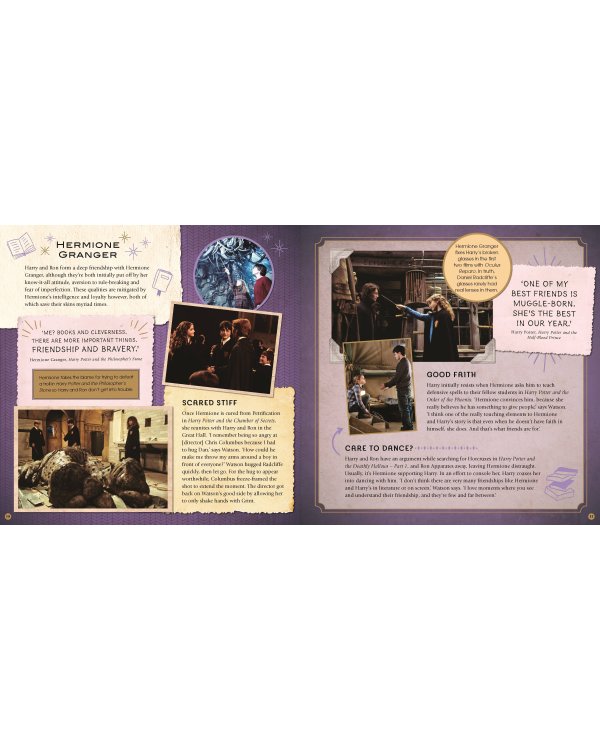 Harry Potter - Friends & Foes: a Movie Scrapbook  (Warner Bros) Гарри Поттер - Друзья и враги (Братья Уорнеры) / Книги на английском языке