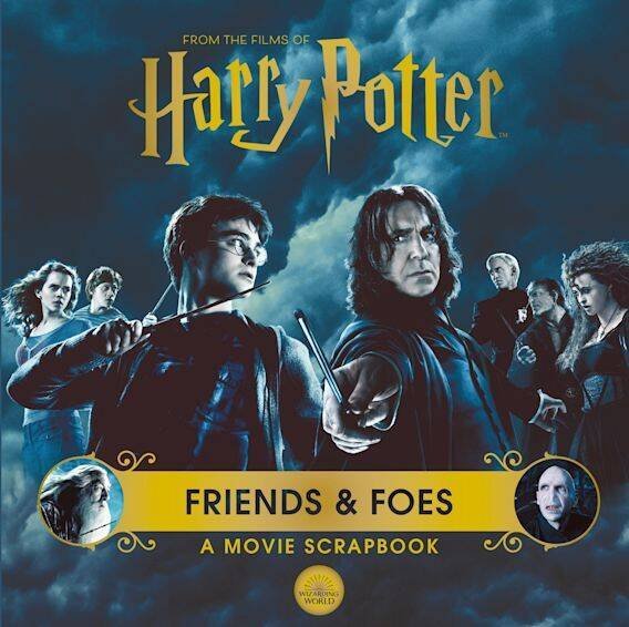 Harry Potter - Friends & Foes: a Movie Scrapbook  (Warner Bros) Гарри Поттер - Друзья и враги (Братья Уорнеры) / Книги на английском языке