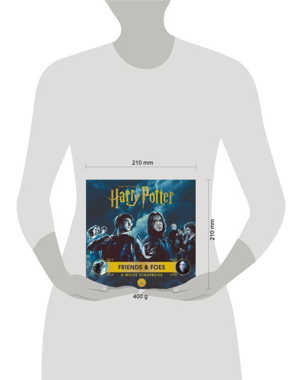 Harry Potter - Friends & Foes: a Movie Scrapbook  (Warner Bros) Гарри Поттер - Друзья и враги (Братья Уорнеры) / Книги на английском языке