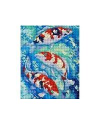 Мозаичные картины. Карпы Кои (405-ST-PS)