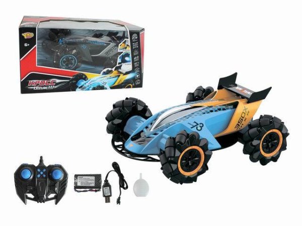 Машинка на р/у "Трюковая-3"(30см) (USB,свет,звук,акк.7.4V,бат.2шт.АА не в компл.) (Арт. M1233-21)