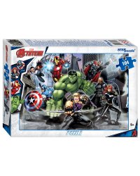 Мозаика "puzzle" 104 "Черная вдова" (Marvel)