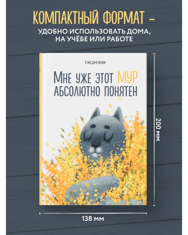 Мне уже этот МУР абсолютно понятен. Ежедневник недатированный (А5, 72 л.)