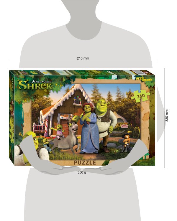 Мозаика "puzzle" 360 "Shrek" (DreamWorks, Мульти)