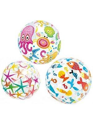 Мяч пляжный 51 см. Морские друзья INTEX Новый дизайн. Арт. 59040NP
