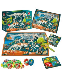 Пазл-детектив "Музей динозавров" 54 элемента