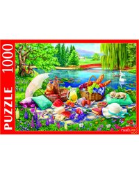ПАЗЛЫ 1000 элементов. Ф1000-2701 ПИКНИК У ВОДЫ
