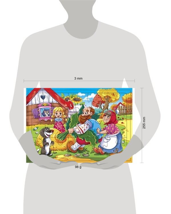 ПАЗЛ-РАМКА. 24 элемента. РЕПКА (Арт. П24-5761)