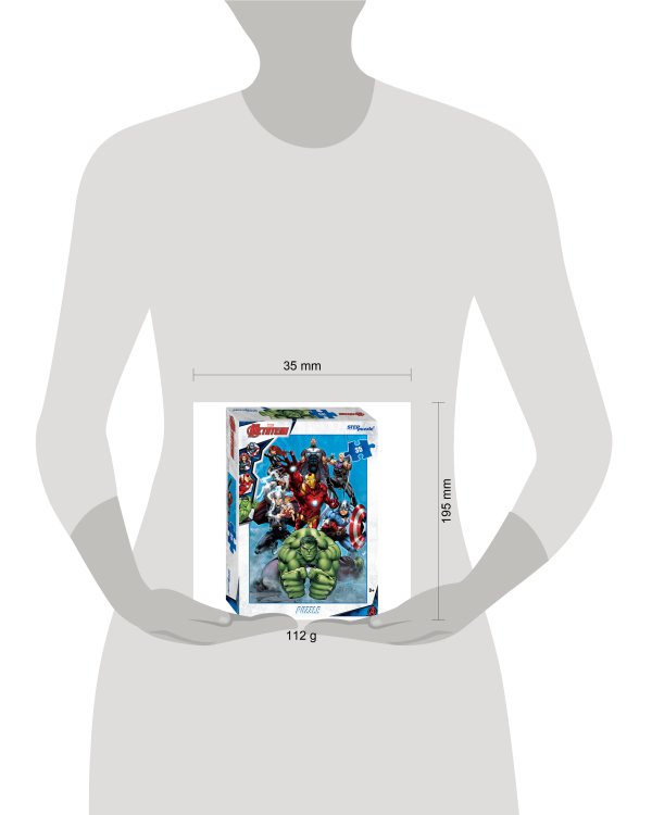 Мозаика "puzzle" 35 "Черная вдова" (Marvel)