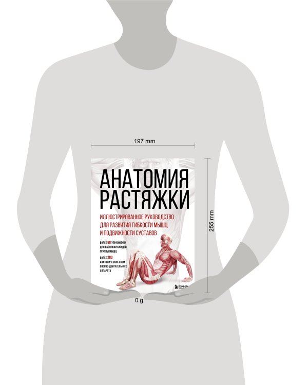 Анатомия растяжки. Иллюстрированное руководство для развития гибкости мышц и подвижности суставов