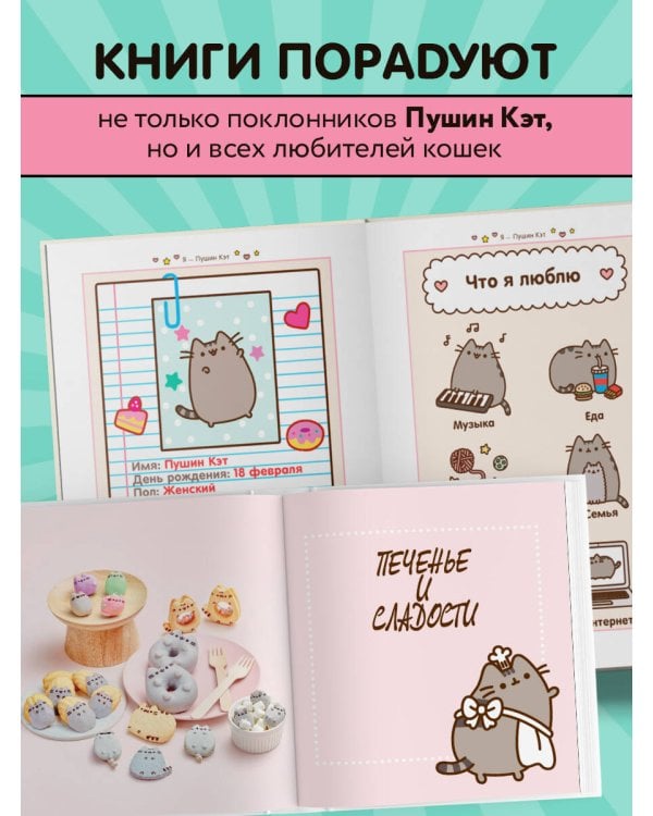 Комплект из 2х книг: Пушистая вселенная кошечки Пушин (ИК)