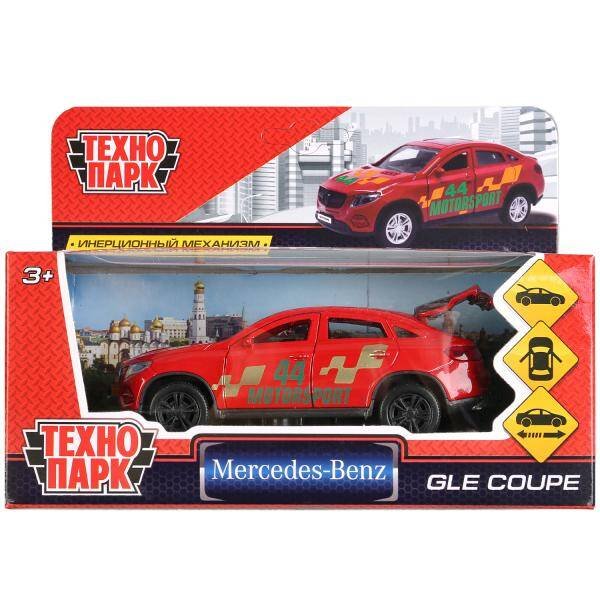 "ТЕХНОПАРК" (Умка) ТМ Технопарк. Машина металл "MERCEDES-BENZ GLE COUPE СПОРТ" 12см, открыв. двери, инерц. в кор.2*36шт