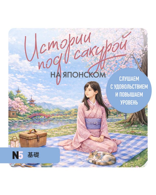Истории под сакурой на японском. Читаем с удовольствием и повышаем уровень (N5)