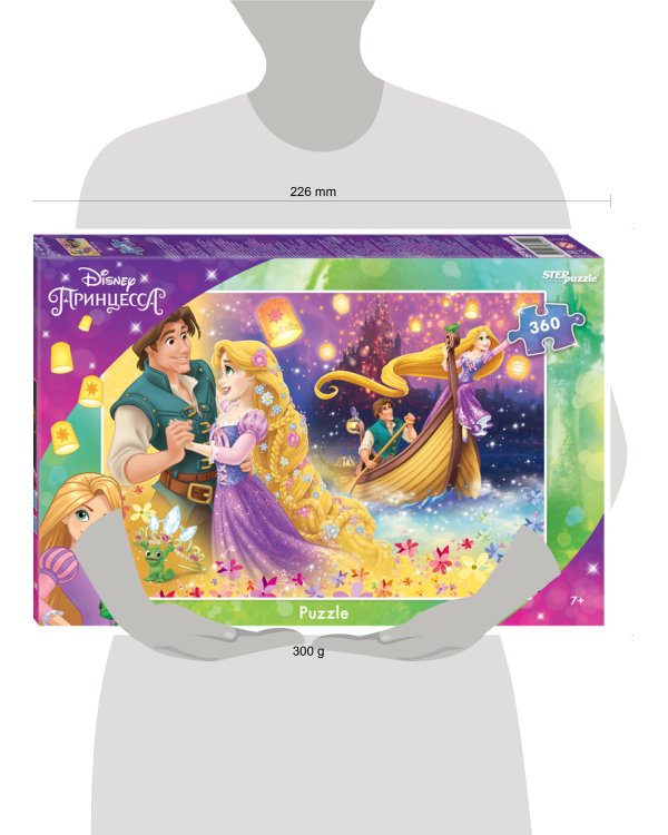 Мозаика "puzzle" 360 "Рапунцель - 3" (Disney)