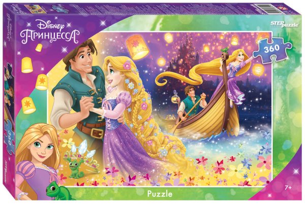 Мозаика "puzzle" 360 "Рапунцель - 3" (Disney)