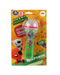 Микрофон.Песни из м/ф Ми-ми-мишки и звуки муз.инструментов.ТМ "Умка" на блистере в кор.2*96шт