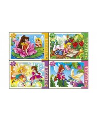 ПАЗЛЫ 12 элементов. МИЛЫЕ ФЕИ (Арт. П12-1553) кратно 32