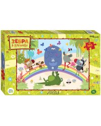 Мозаика "puzzle" 360 "Зебра в клеточку" (С/м)