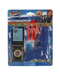 Набор оружия ПОЛИЦИЯ пистолет с присосками, блист.21*19*2,5см ИГРАЕМ ВМЕСТЕ в кор.2*180шт