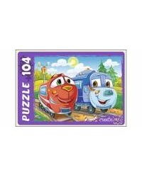 ПАЗЛЫ 104 элемента. ПАРОВОЗ (Арт. У104-7236)