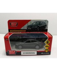 Машина металл "HONDA ACCORD", длина 12см, открыв. двери, инерц, серый, в кор. Технопарк в кор.2*36шт