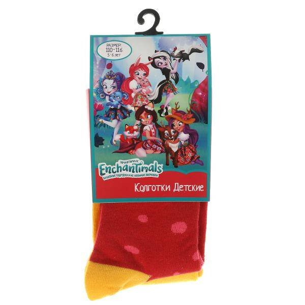 Колготки детские ЭНЧАНТИМАЛС для девочки р-р 110-116 в кор.15шт